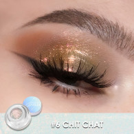 SOMBRA CAMALEON MULTICROMATICA EN GEL | MULTICHROME CHAMELEON GEL EYESHADOW TONO 6 CHIT CHAT - FOCALLURE