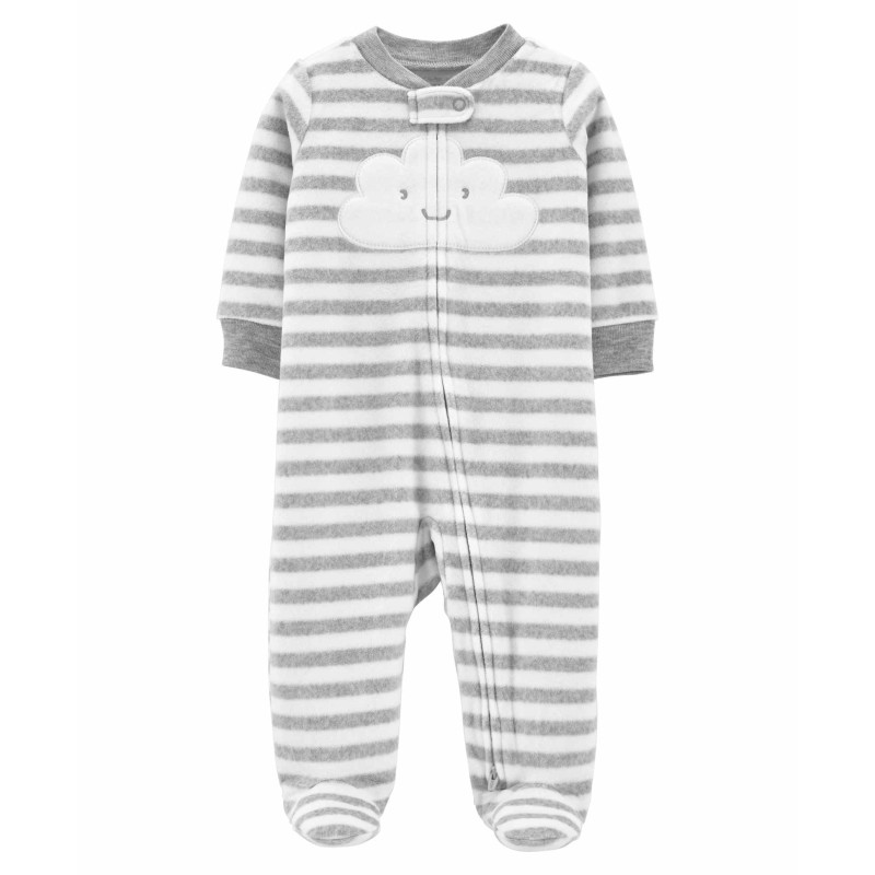 PIJAMA | CLOUD ZIP-UP FLEECE SLEEP & PLAY TALLA NB - CARTER'S