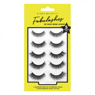 SET DE PESTAÑAS MODELO KA5205 - KARA BEAUTY