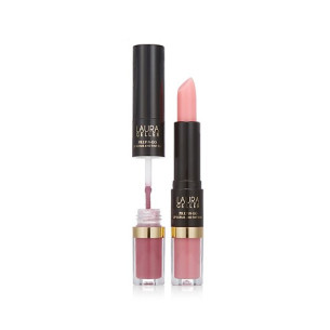 LIP TINT | PREP-N-GO LIP SCRUB AND TINT DUO IN FINISH LINE - LAURA GELLER