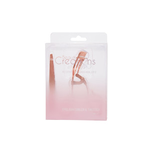 SET DE 2 PIEZAS PARA CEJAS Y PESTAÑAS | EYELASH CURLER & TWEEZER ROSE GOLD SET - BEAUTY CREATIONS