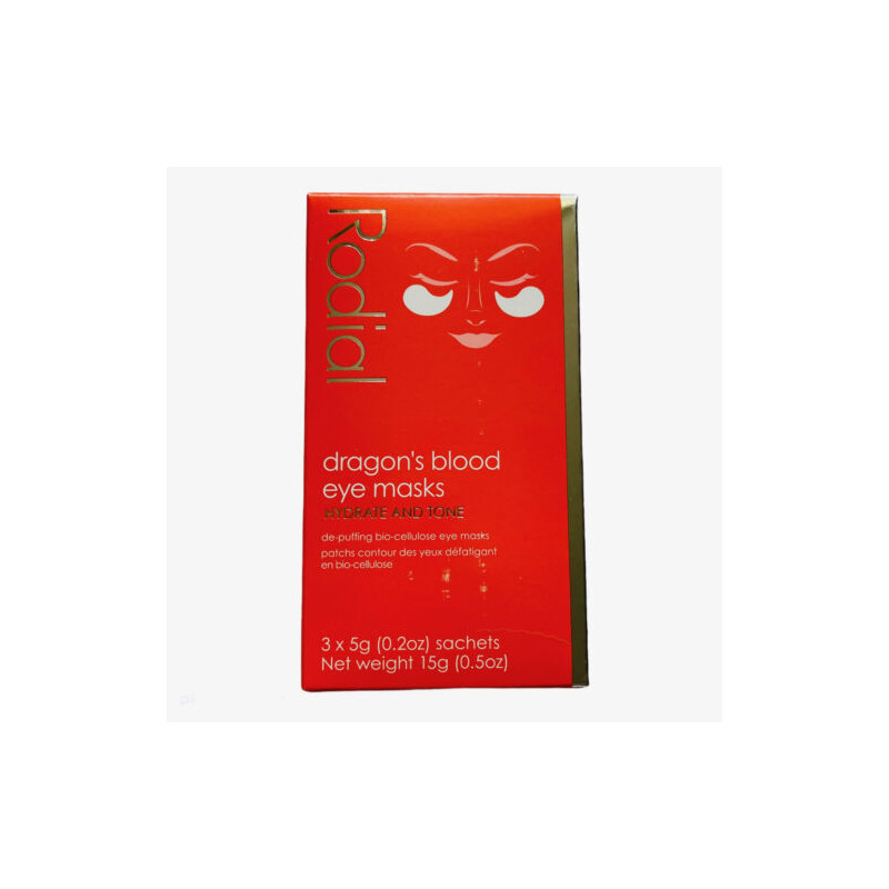 MASCARILLAS DE OJOS | DRAGON'S BLOOD EYE MASKS (3 SACHETS) - RODIAL