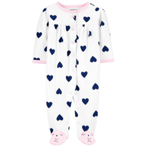 PIJAMA |HEART SNAP-UP COTTON SLEEP & PLAY TALLA RECIEN NACIDO - CARTER'S
