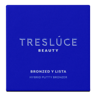 BRONCEADOR EN CREMA | BRONZED Y LISTA  HYBRID PUTTY BRONZER IN TAN - TRESLUCE BEAUTY