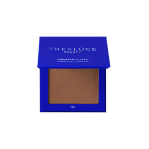 BRONCEADOR EN CREMA | BRONZED Y LISTA  HYBRID PUTTY BRONZER IN TAN - TRESLUCE BEAUTY