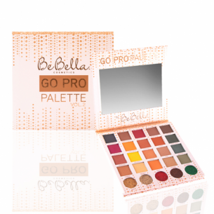 PALETA DE SOMBRAS GO PRO PALETTE VOL. 2 - BEBELLA COSMETICS