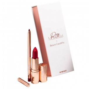 SET DE LABIOS | THE TRUE RED KIT - BEAUTY CREATIONS X ROSY MCMICHAEL